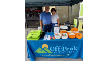 Kevin and Kathy LaGrow, Off-Peak Ministries Booth
