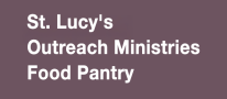 St. Lucy's Outreach Ministries Food Pantry Logo